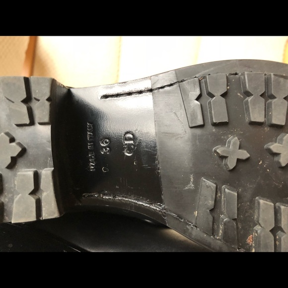 Dior Mid-Calf Leather Boots EU size 36 - Picture 8 of 8